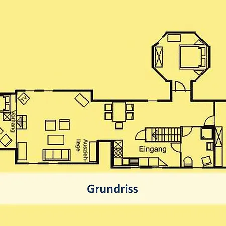 Ahlbeck, Schloss Hohenzollern - W 28 Heringsdorf (Usedom)